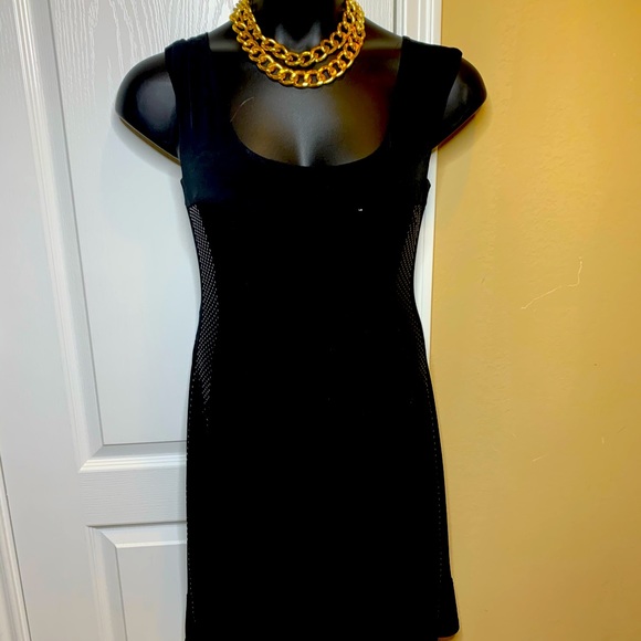 Black dress with  Sequins Size 10 - Picture 3 of 8